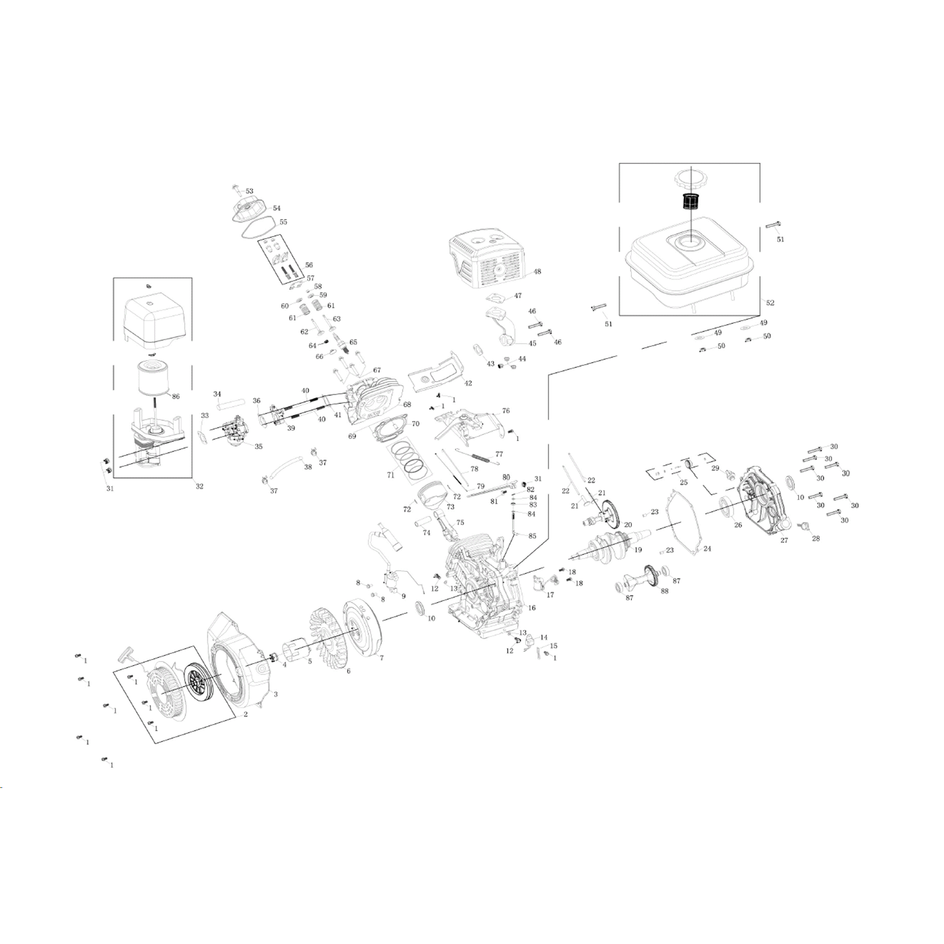 Мотоблок бензиновый с ВОМ МТШ-600