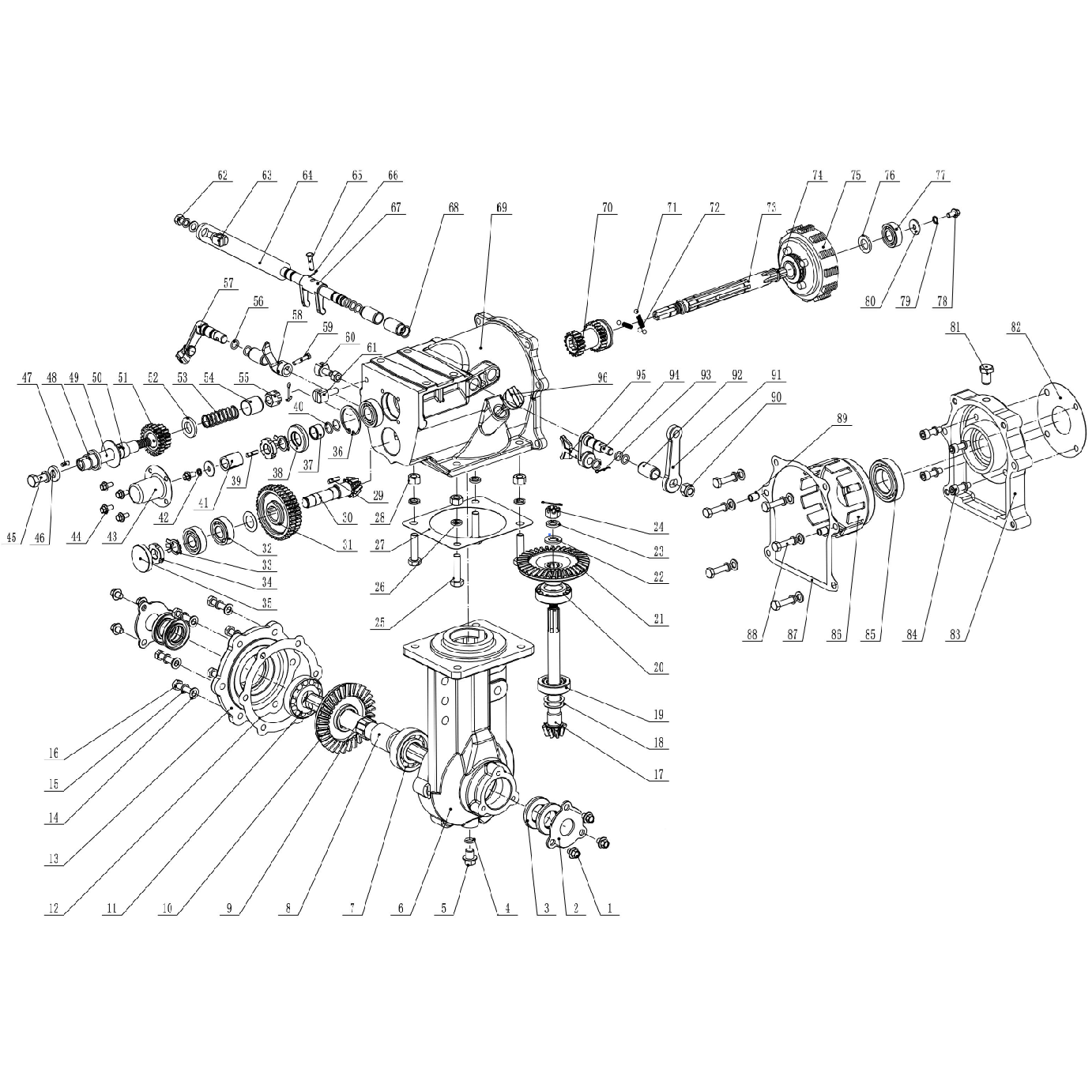Мотоблок бензиновый с ВОМ GTS-500